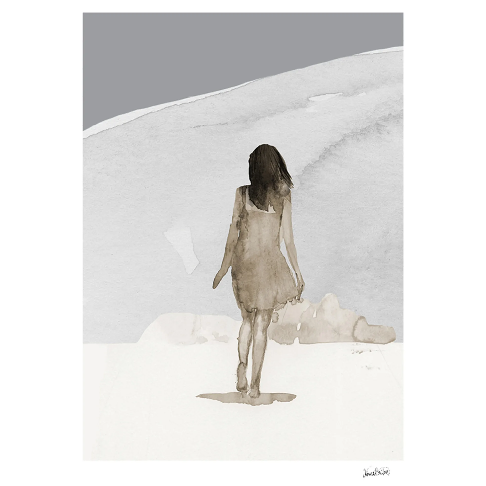 Summer poster, 50x70 cm Anna Bülow