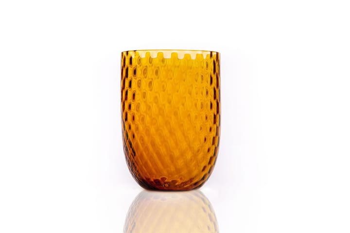 Harlequin drikkeglas 25 cl - Amber - Anna Von Lipa