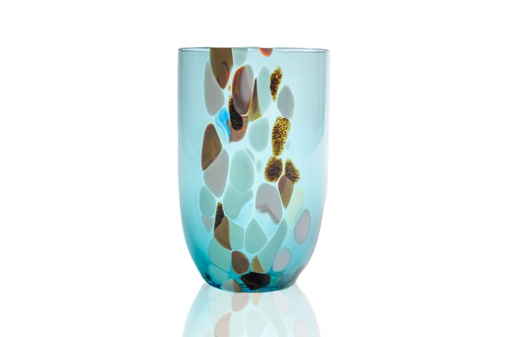 Marble drikkeglas 30 cl - Amalfi blue - Anna Von Lipa