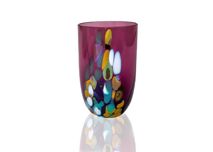 Marble drikkeglas 30 cl - Mulberry purple - Anna Von Lipa