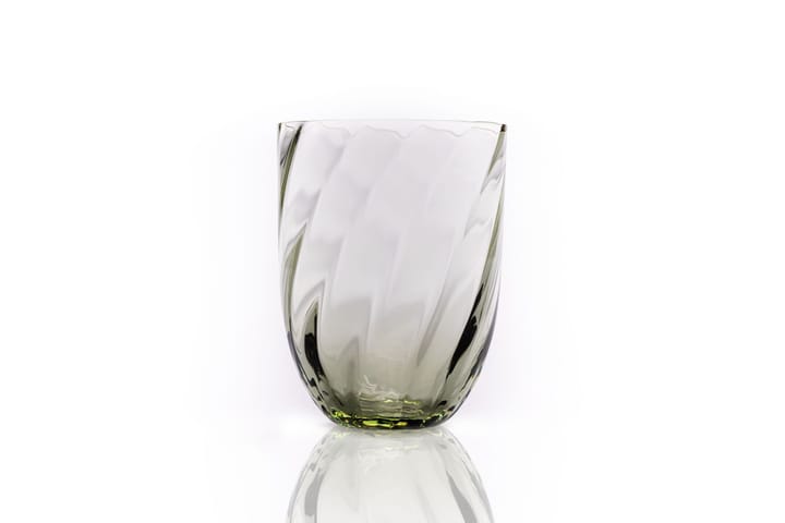 Swirl drikkeglas 25 cl - Olivegreen - Anna Von Lipa