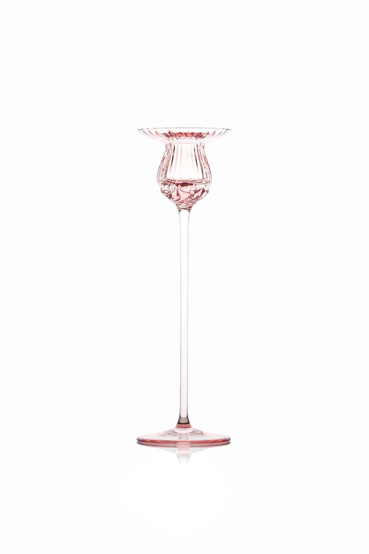 Tulipan lysestage 25 cm - Lyserød - Anna Von Lipa