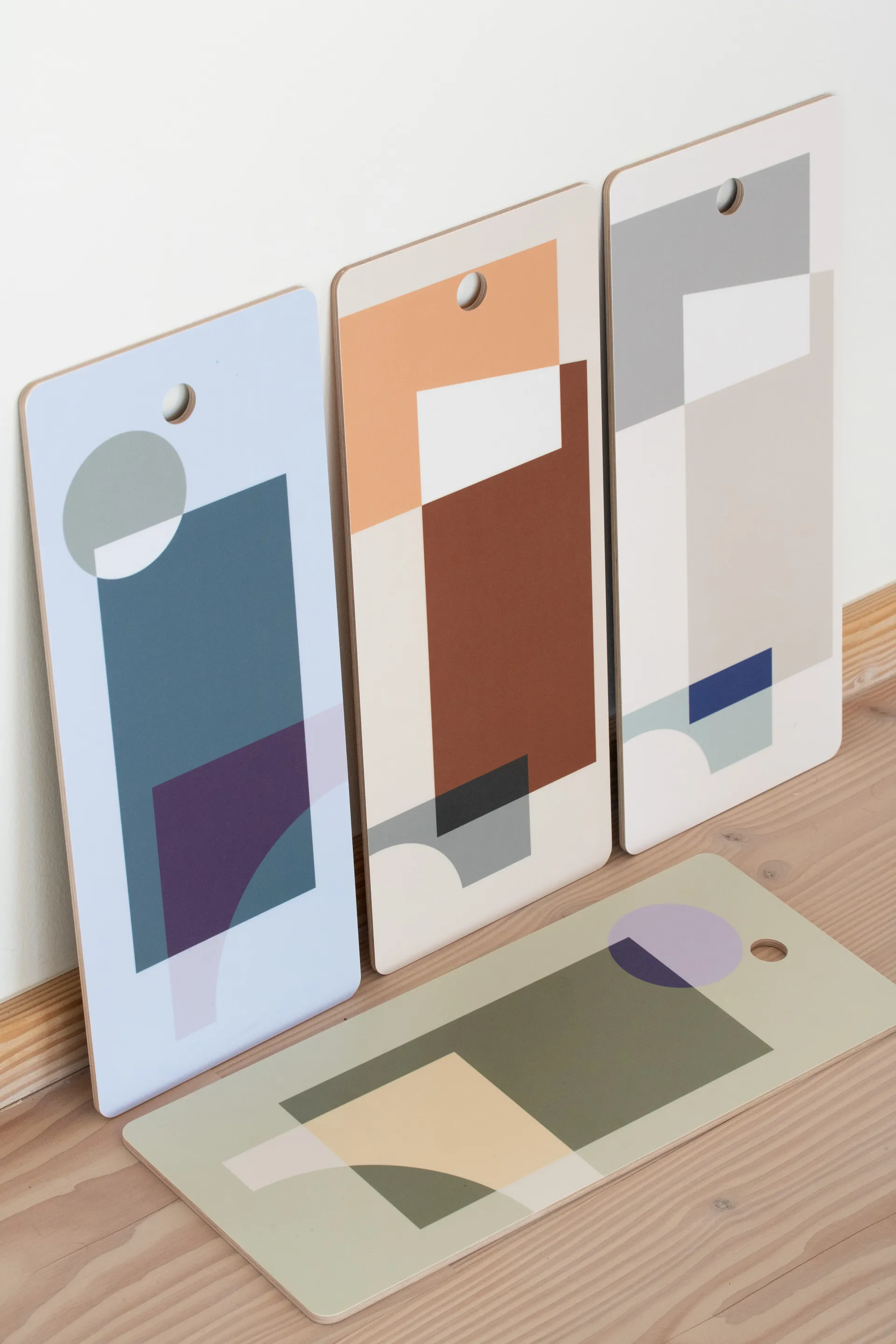 A tribute to colour skærebræt, Sand - 40x17 cm Applicata