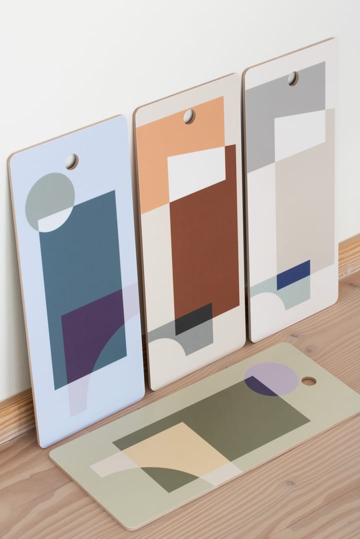 A tribute to colour skærebræt, Sand - 40x17 cm Applicata