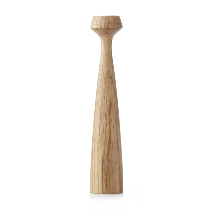 Blossom Lily lysestage 24,5 cm - Oiled oak - Applicata