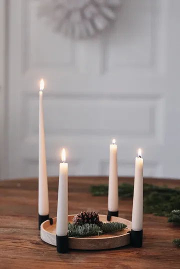 Luna adventsstage Ø27 cm - Eg-stål - Applicata