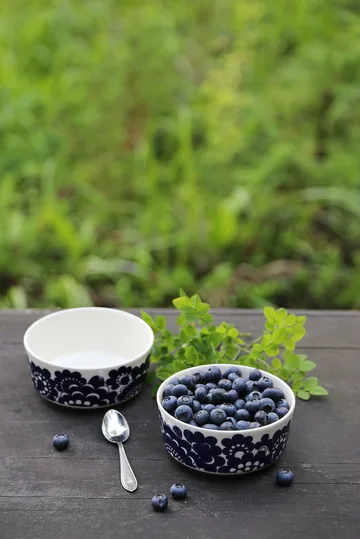 Esteri krus 30 cl og skål Ø13 cm - Blå - Arabia