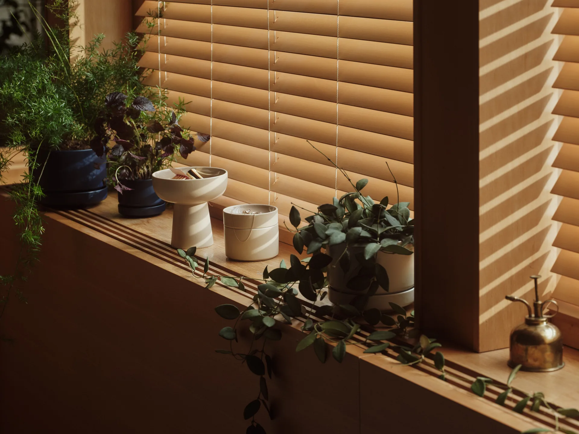 Kirnu dekorativ dåse Ø11x10 cm, Beige Arabia