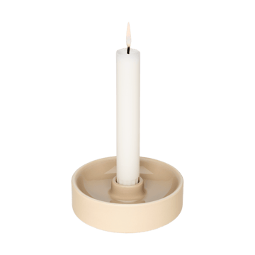 Kirnu fyrfadsstage Ø11x3,5 cm - Beige - Arabia