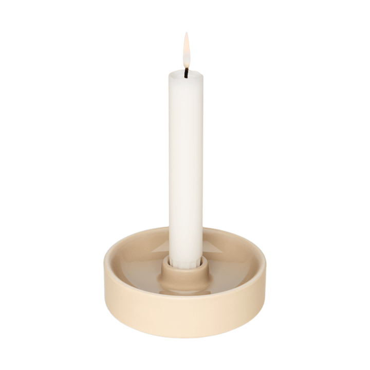 Kirnu fyrfadsstage Ø11x3,5 cm, Beige Arabia