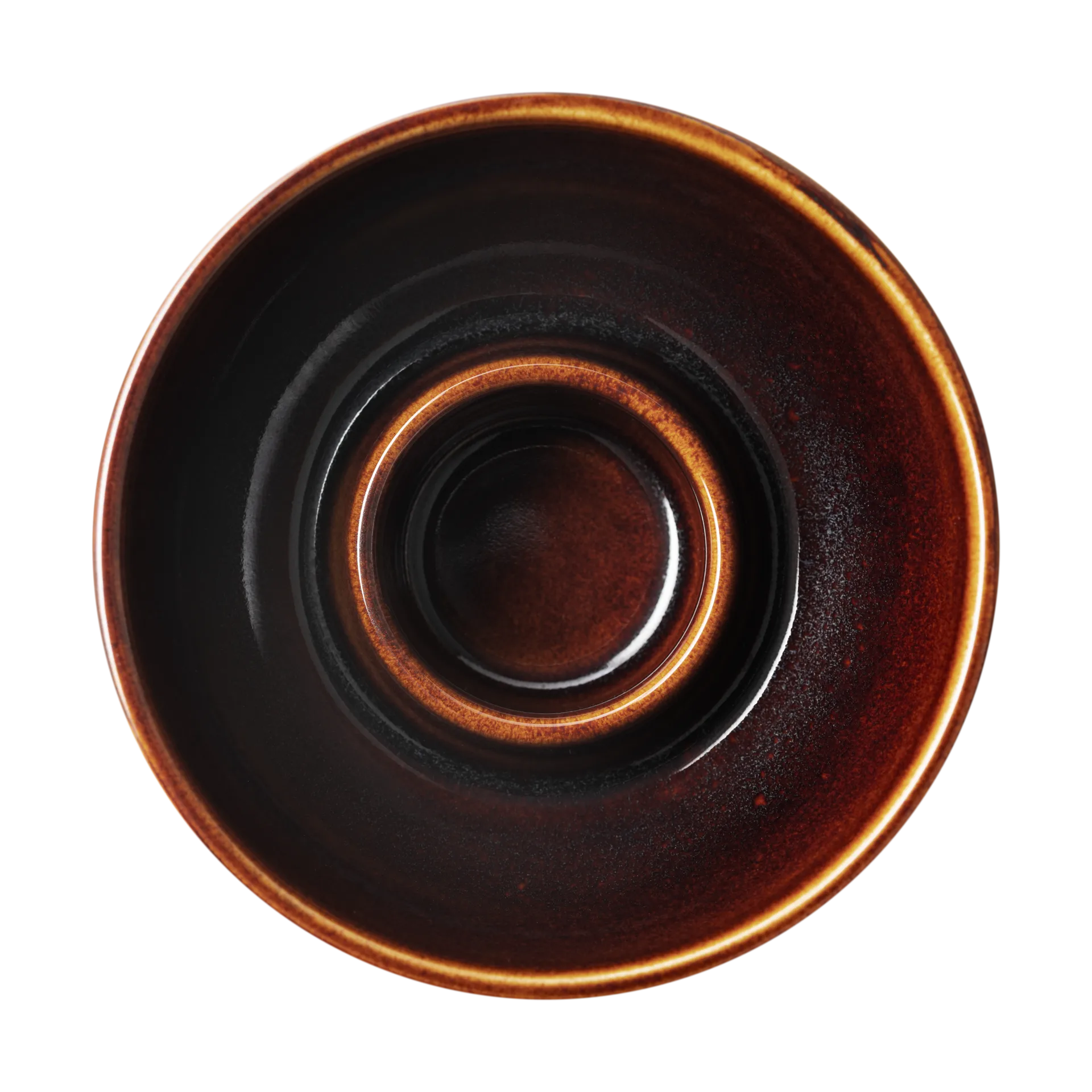 Kirnu fyrfadsstage Ø11x5 cm, Brun Arabia