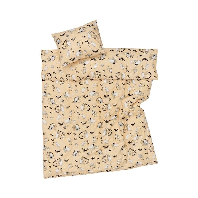 Mumi sengesæt 150x210 cm - Mumifamilien beige - Arabia