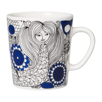 Pastoraali & Esteri Arabia mix sæt krus 2 dele - Blå - Arabia