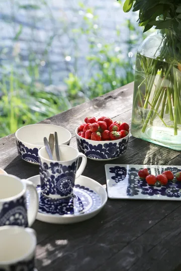 Pastoraali & Esteri Arabia mix sæt krus 2 dele - Blå - Arabia