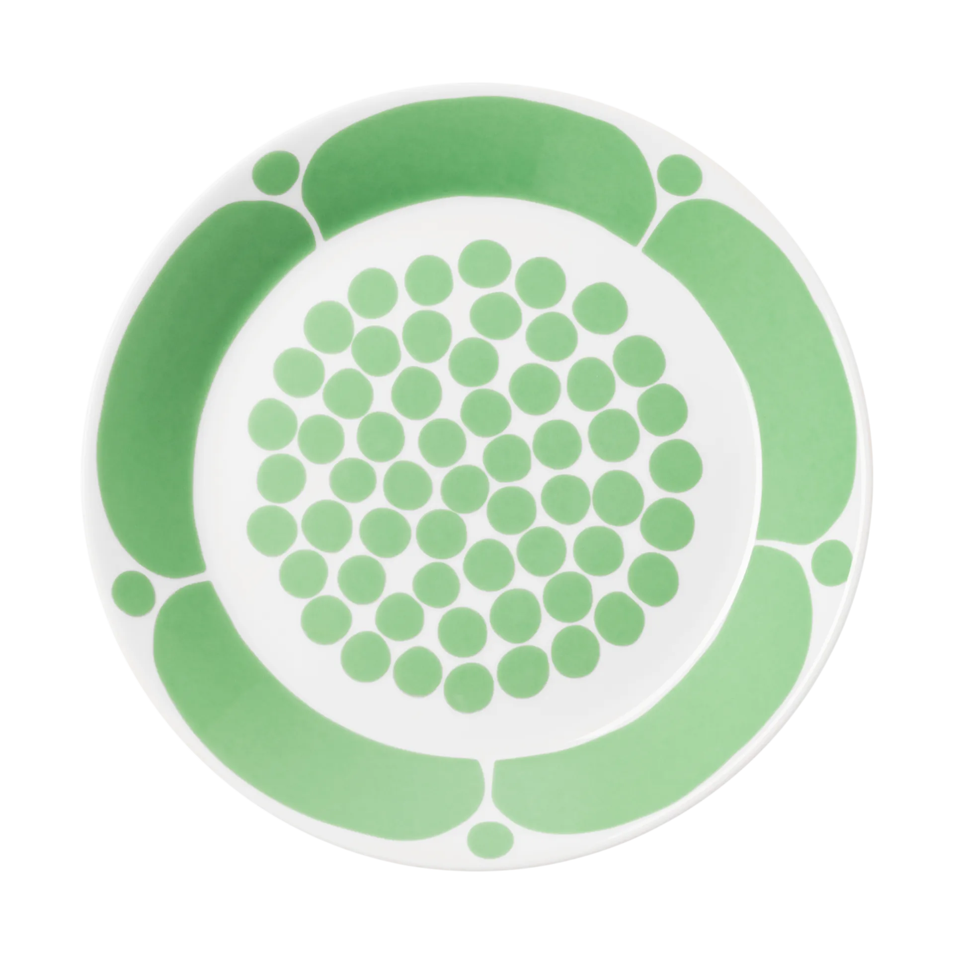 Sunnuntai tallerken, Grøn, Ø21 cm Arabia