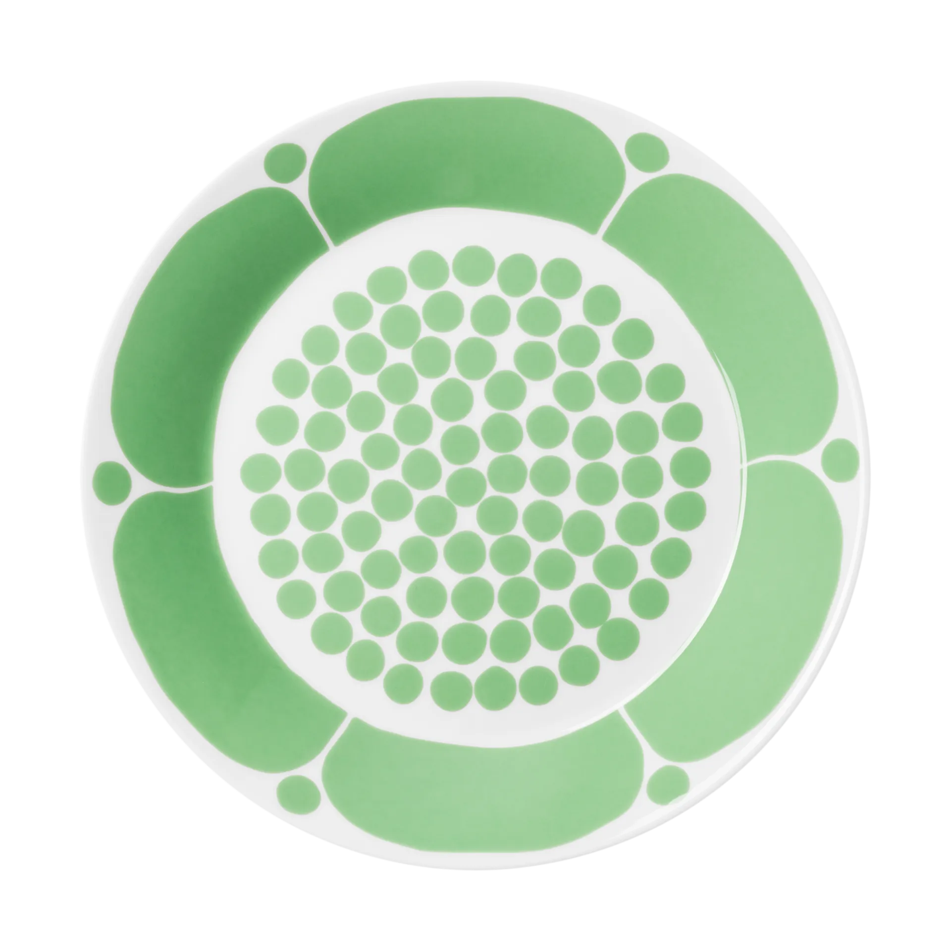 Sunnuntai tallerken, Grøn, Ø26 cm Arabia