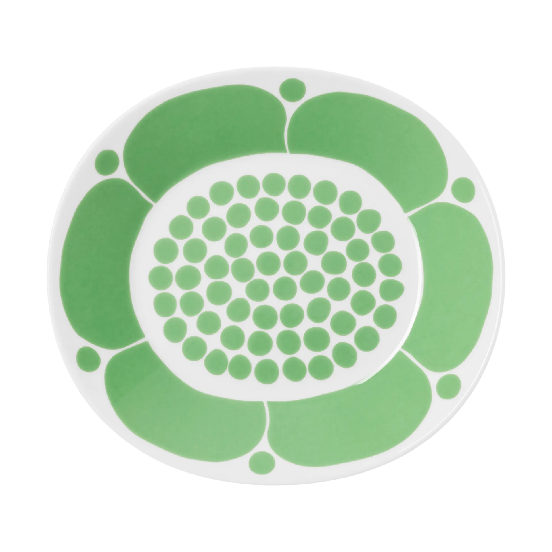 Sunnuntai tallerken oval 25 cm, Grøn Arabia