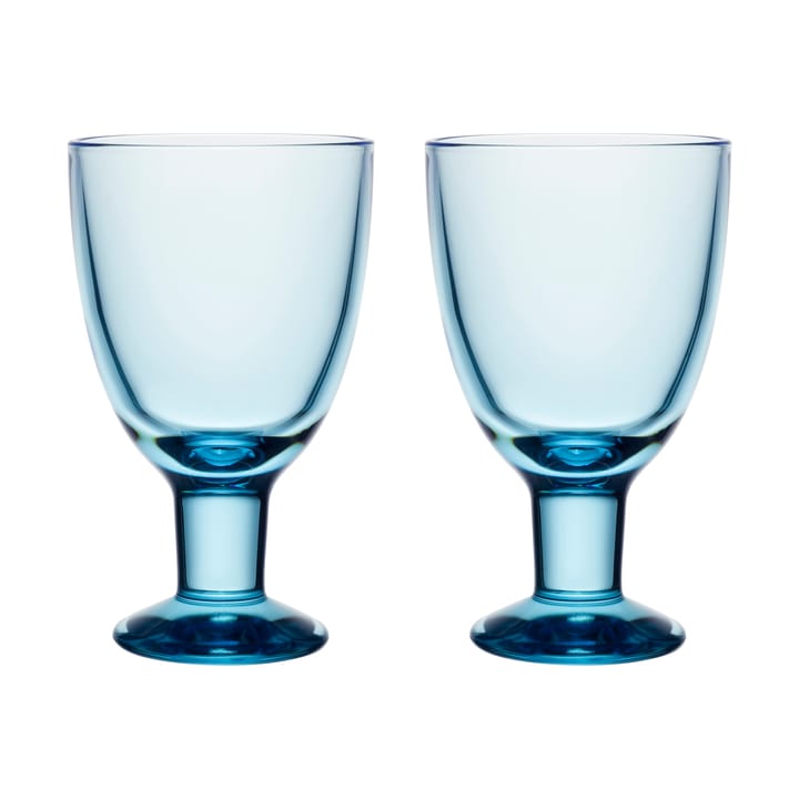 Verna glas 22 cl 2-pak - Aqua - Arabia