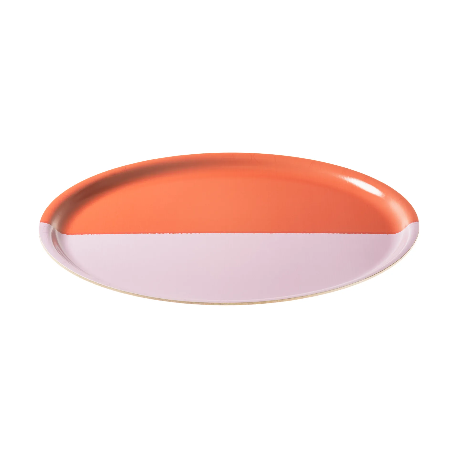 Vuokko bakke Ø35 cm, 2-farve lyserød-rød Arabia