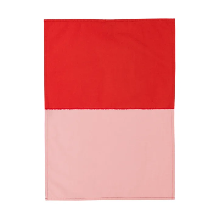 Vuokko køkkenhåndklæde - Pink-rød, 50x70 cm - Arabia