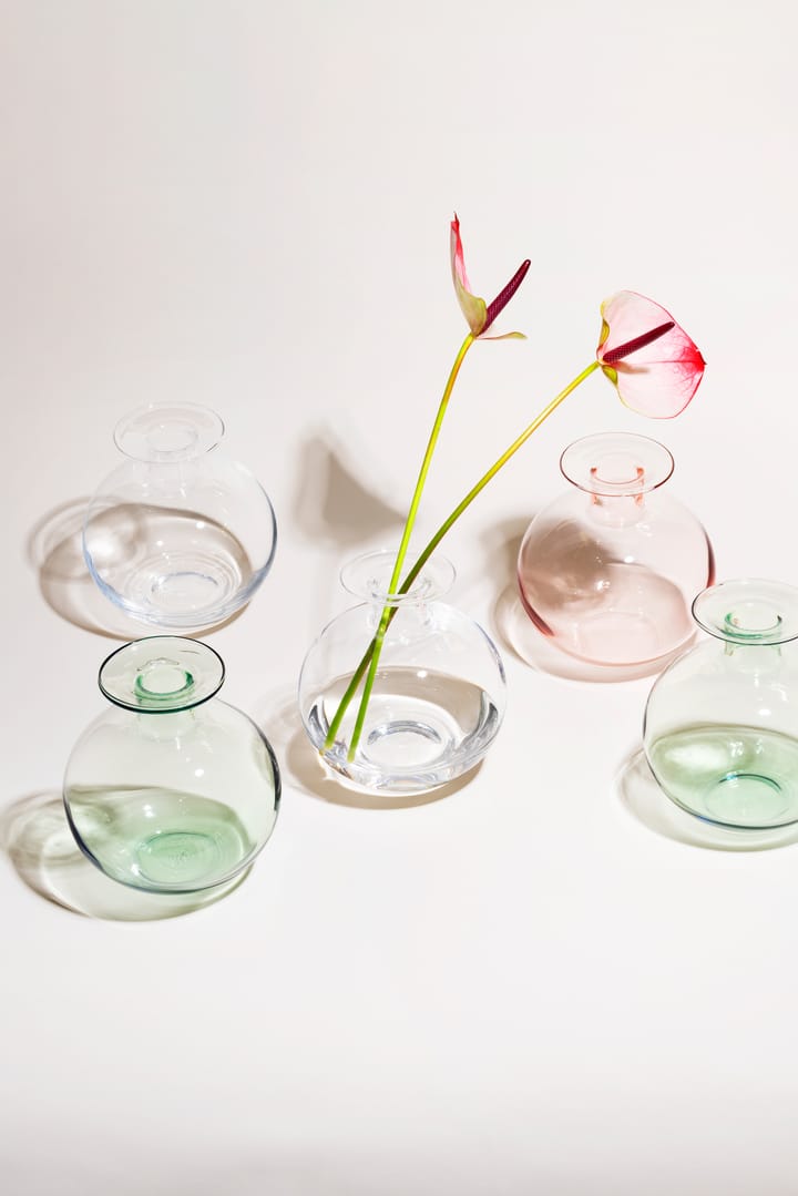 Vuokko vase 18 cm, Laksefarvet Arabia