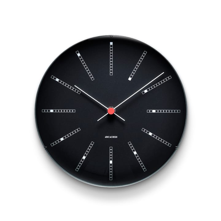 AJ Bankers vægur sort - Ø 29 cm - Arne Jacobsen Clocks