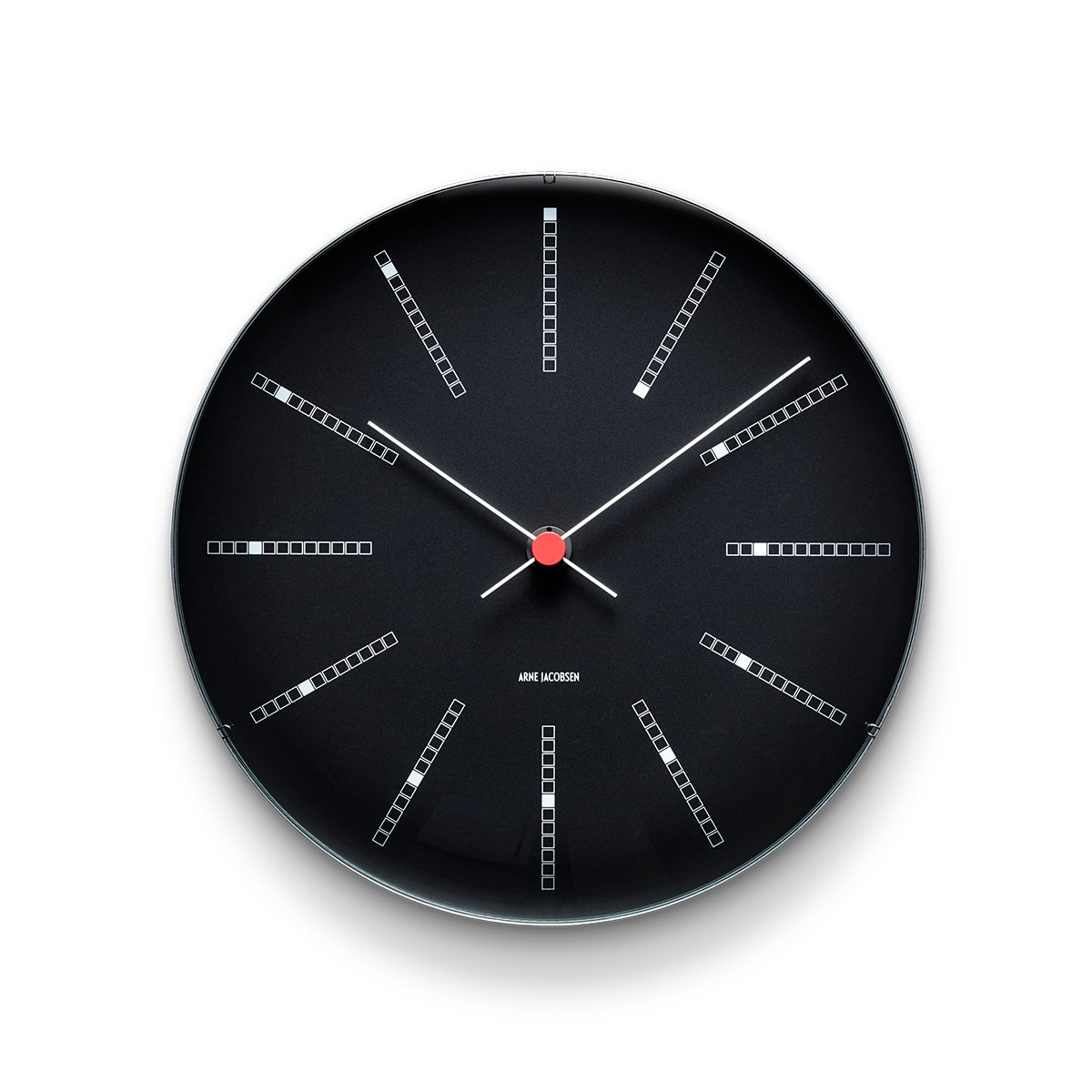 Arne Jacobsen Clocks AJ Bankers vægur sort Ø 29 cm