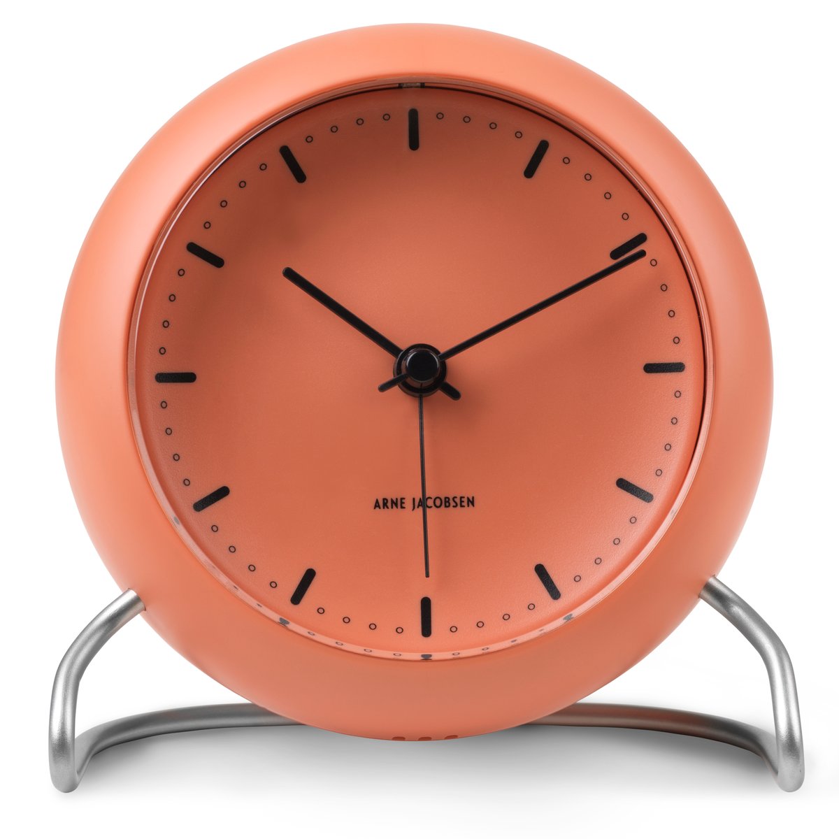 Arne Jacobsen Clocks AJ City Hall bord ur Pale orange