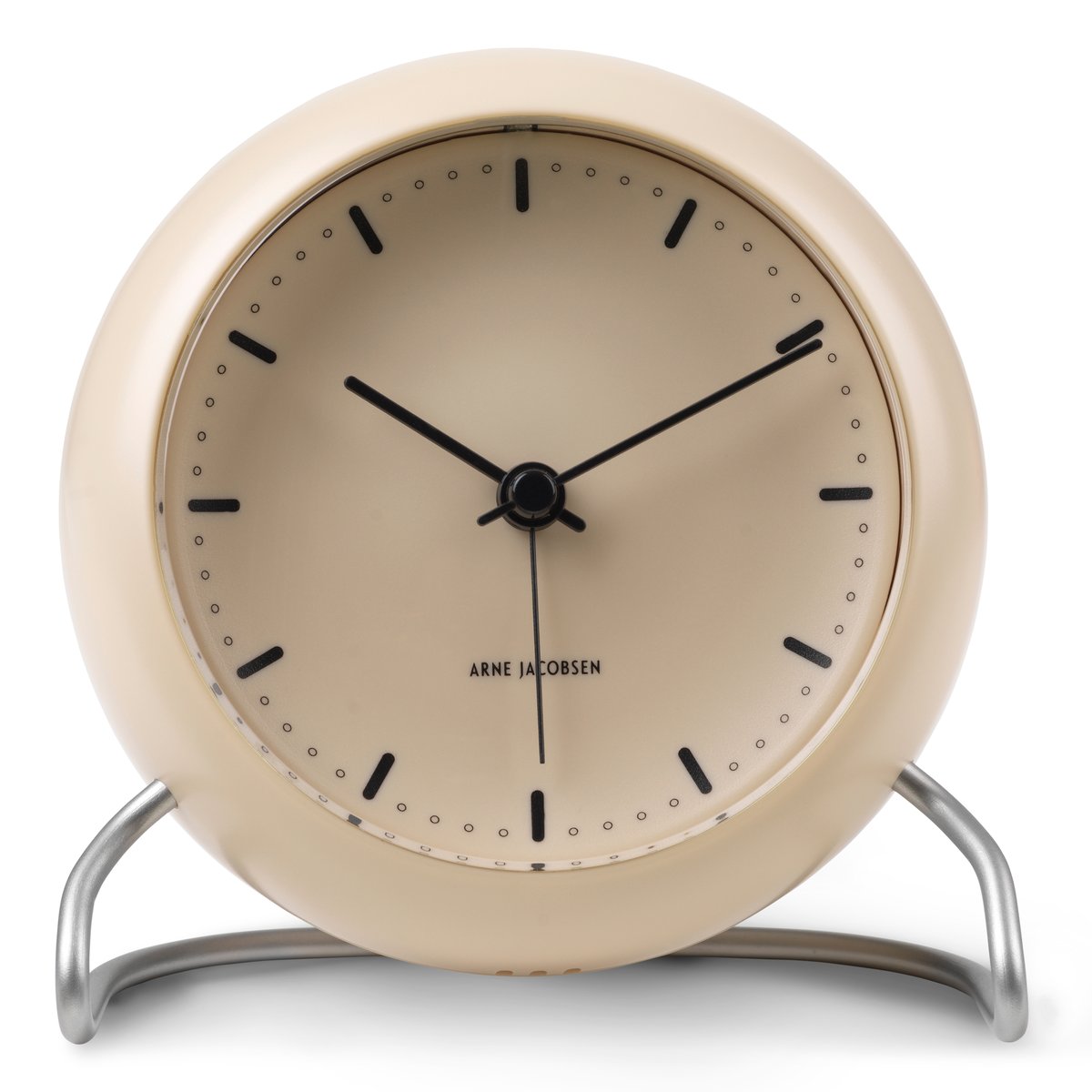 Arne Jacobsen Clocks AJ City Hall bord ur Sandy beige (5709513436935)
