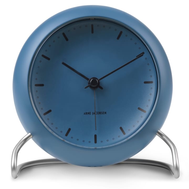 AJ City Hall bord ur - Stone blue - Arne Jacobsen Clocks