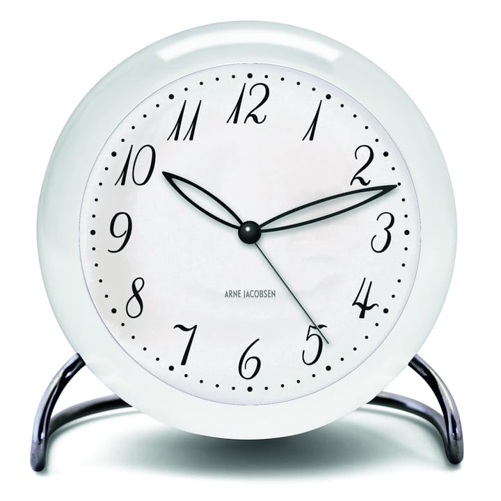 AJ LK bord ur - hvid - Arne Jacobsen Clocks