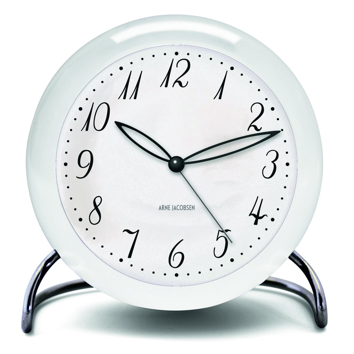 Arne Jacobsen Clocks AJ LK bord ur hvid