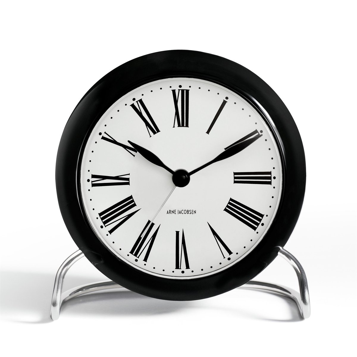 Arne Jacobsen Clocks AJ Roman bord ur sort (5709513436713)
