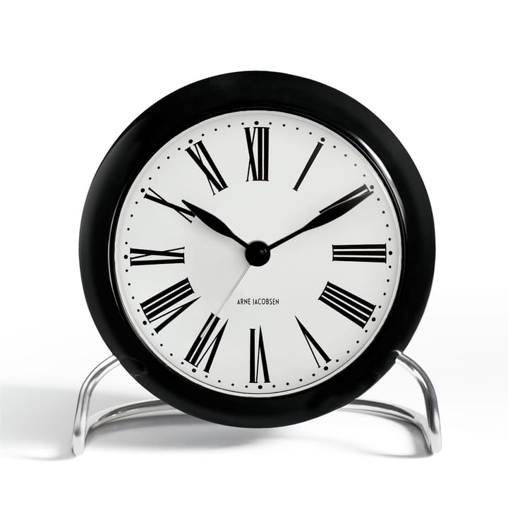 AJ Roman bord ur - sort - Arne Jacobsen Clocks