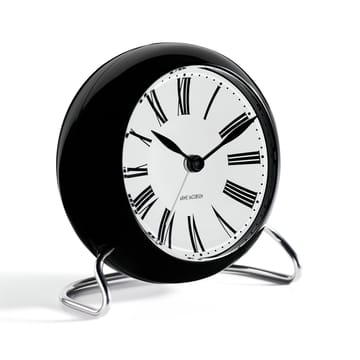 AJ Roman bord ur - sort - Arne Jacobsen Clocks