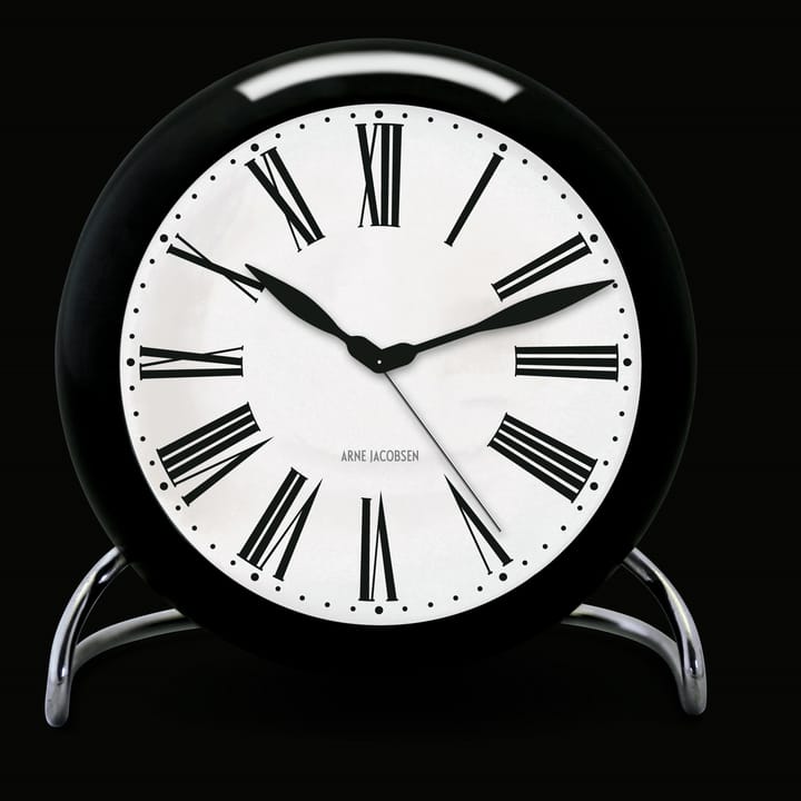 AJ Roman bord ur - sort - Arne Jacobsen Clocks