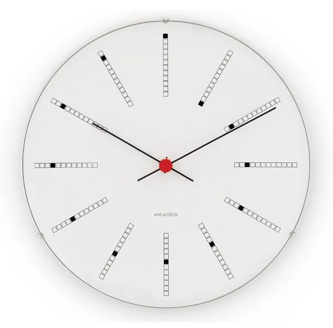 Arne Jacobsen Bankers ur, Ø 290 mm Arne Jacobsen Clocks