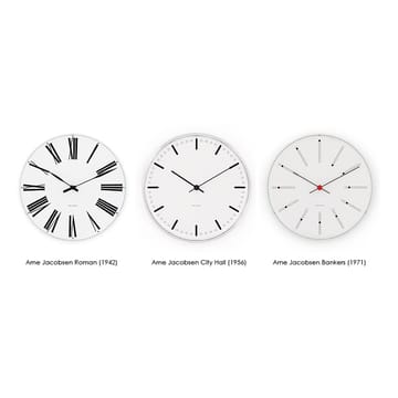Arne Jacobsen Bankers ur - Ø 290 mm - Arne Jacobsen Clocks