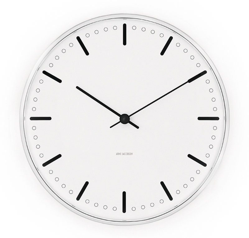 Arne Jacobsen Clocks Arne Jacobsen City Hall ur Ø 210 mm
