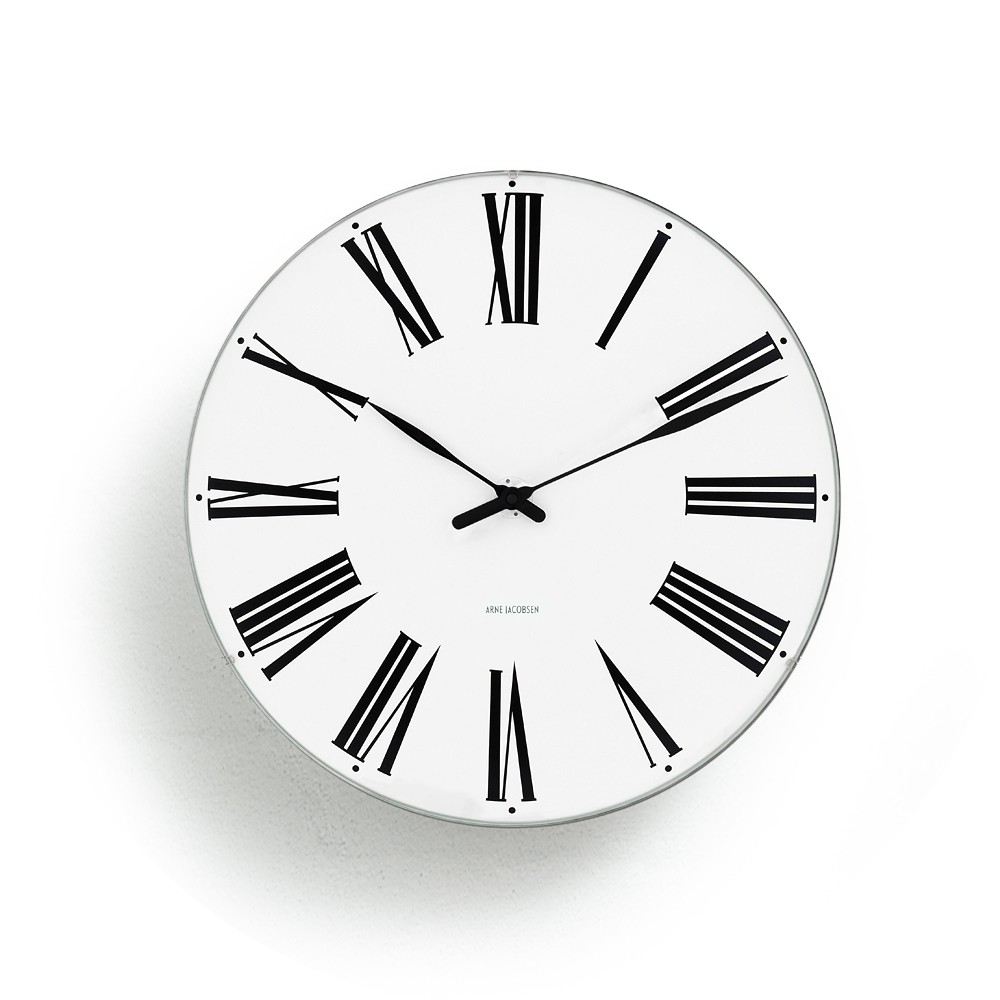 Arne Jacobsen Clocks Arne Jacobsen Roman Vægur Ø 48 cm