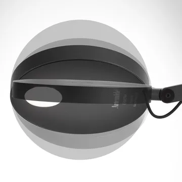 Demetra bordlampe - Glossy black - Artemide