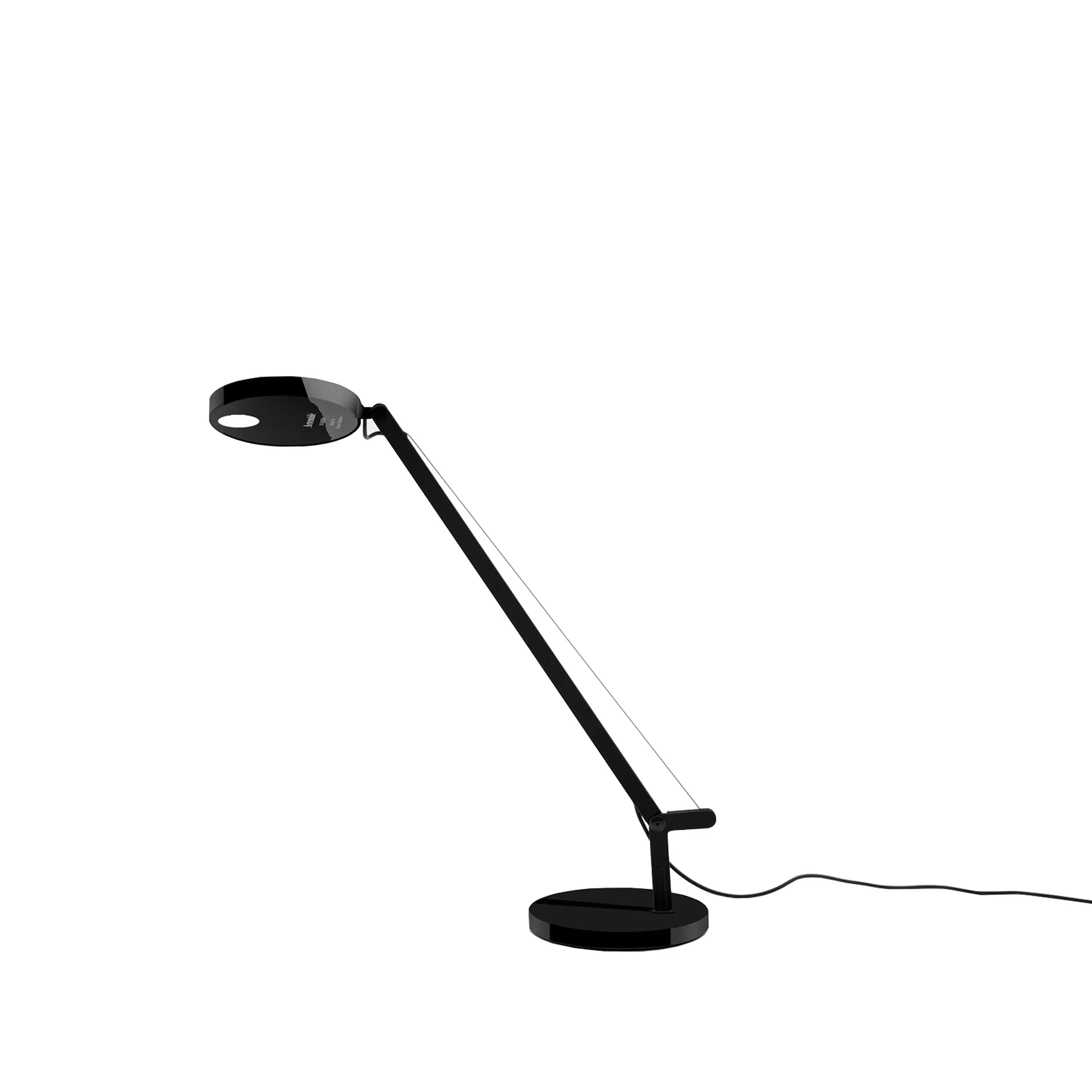 Demetra Micro bordlampe, glossy black Artemide