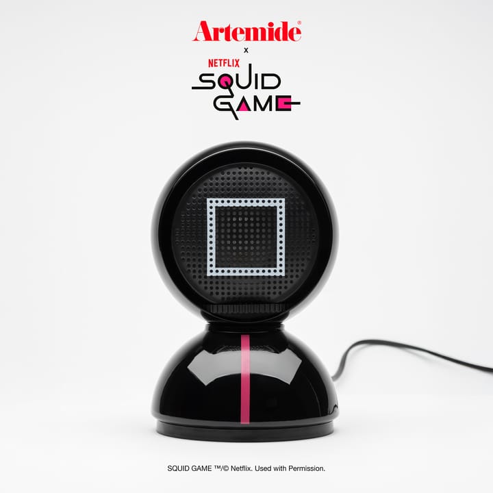 Eclisse x Squid Game bordlampe Special Edition - Guard black - Artemide