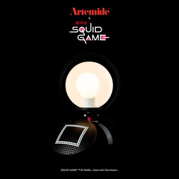 Eclisse x Squid Game bordlampe Special Edition - Guard black - Artemide