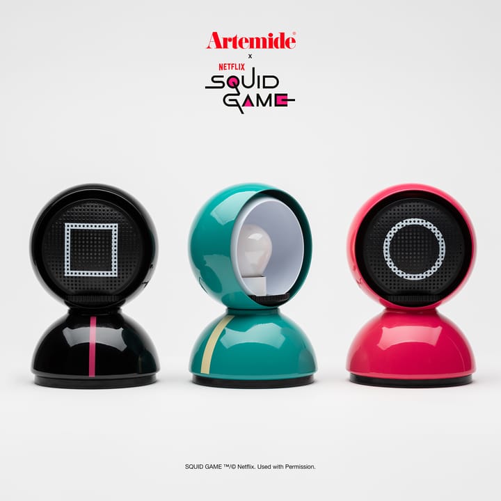 Eclisse x Squid Game bordlampe Special Edition Artemide