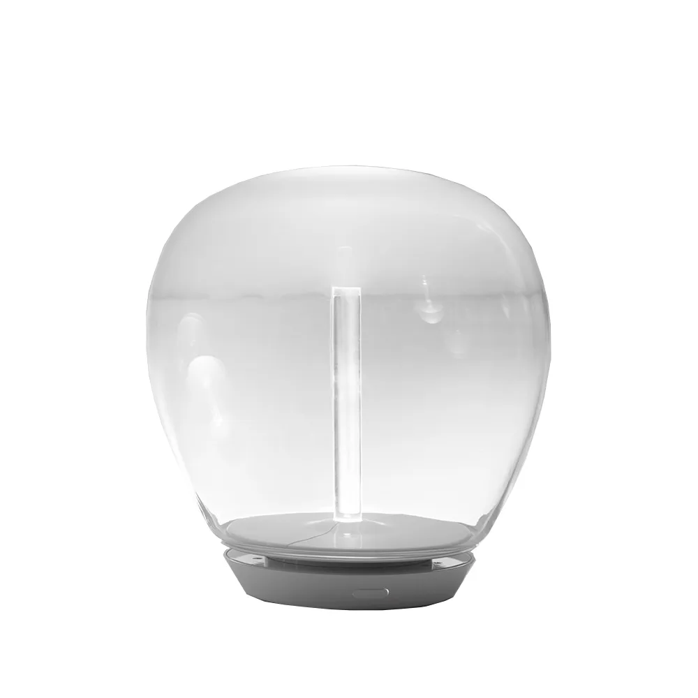 Empatia bordlampe, transparent røgfarvet, stor Artemide