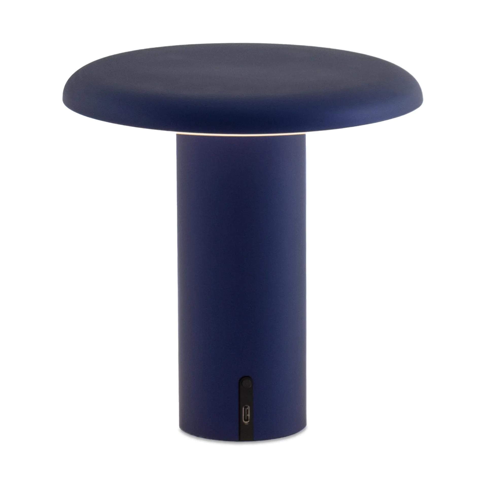 Takku bærbar bordlampe 19 cm, Anodized blue Artemide