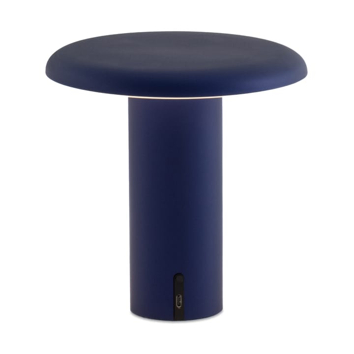 Takku bærbar bordlampe 19 cm - Anodized blue - Artemide