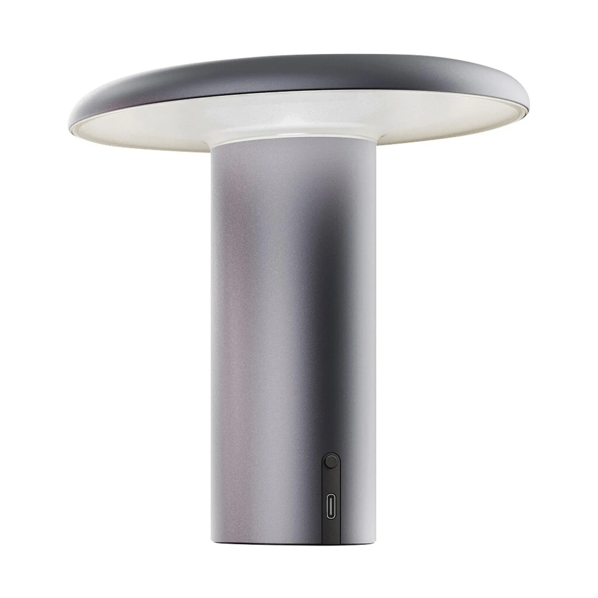 Takku bærbar bordlampe 19 cm, Anodized grey Artemide