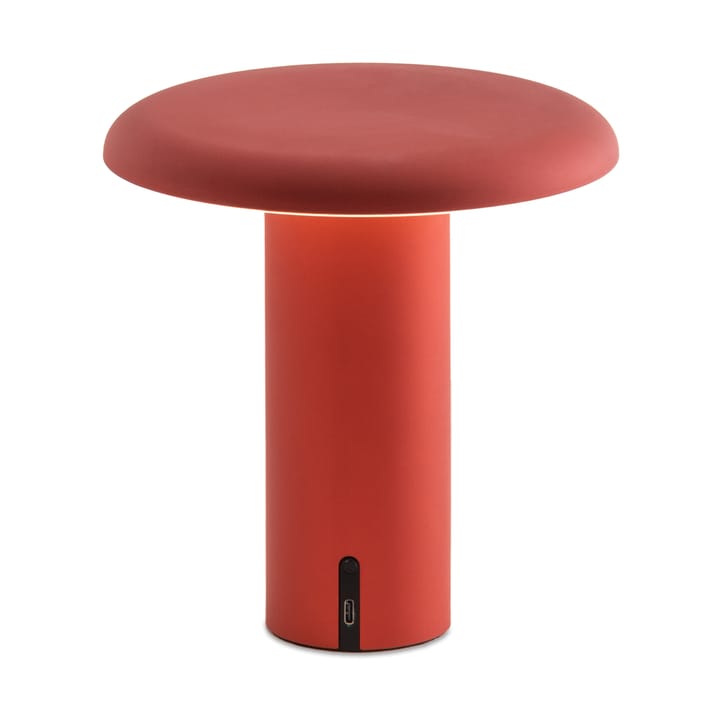 Takku bærbar bordlampe 19 cm - Anodized red - Artemide